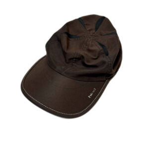 Hind Adjustable Hat Brown/Grey Solid Polyester One Size Cap